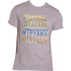 Nirvana Tricou Repeat Gri XL imagine
