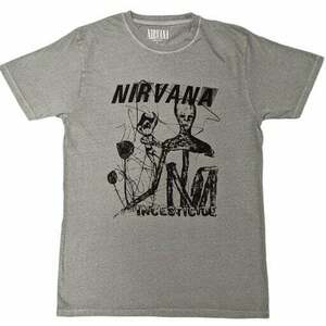 Nirvana Tricou Incesticide Stacked Logo Verde S imagine
