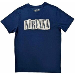 Nirvana Tricou Box Logo Denim S imagine