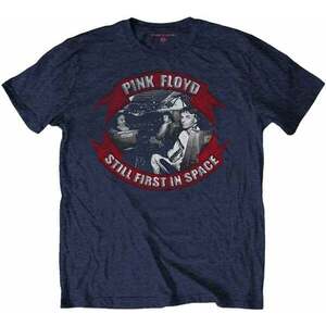 Pink Floyd Tricou First In Space Vignette Navy 2XL imagine