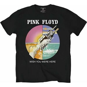 Pink Floyd Tricou WYWH Circle Icons Black S imagine