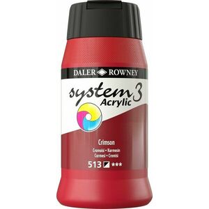 Daler Rowney System3 Acrylic Paint Vopsea acrilică Purpuriu 500 ml 1 buc imagine