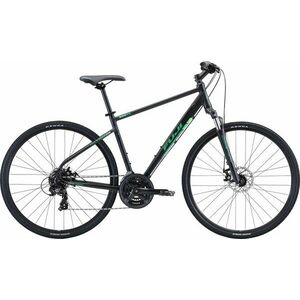 Fuji Traverse 1.7 Satin Black/Green L-19" Bicicletă Cross / Trekking imagine