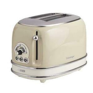 Prajitor de paine Ariete 0155CR/BG, 810 W, 2 Felii (Beige) imagine