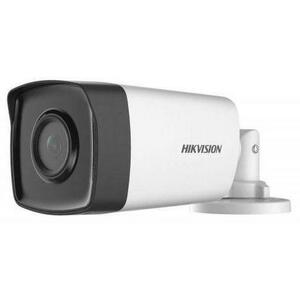 Camera supraveghere video Hikvision DS-2CE17D0T-IT3FS2 Turbo HD Bullet, CMOS, 1920 x 1080@30fps, 2.8mm (Alb) imagine