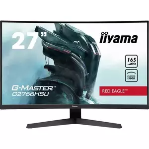 Monitor iiyama G-Master G2766HSU-B1 RedEagle 27inch Curved VA LED, 1ms, 165Hz, HDR, FreeSync Premium, FlickerFree, BlackTuner imagine