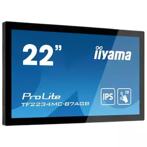 Monitor IPS LED iiyama 22inch TF2234MC-B7AGB, Full HD (1920x1080), VGA, HDMI, DisplayPort, Touchscreen imagine