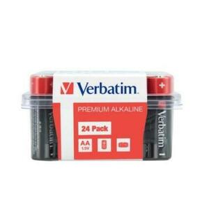 Baterii Alkaline Verbatim 49505, AA, 24 buc imagine