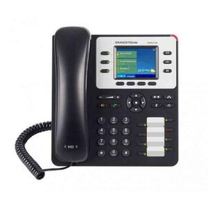 Telefon VoIP Grandstream GXP2130, Negru, Cablu Reelif Type C imagine