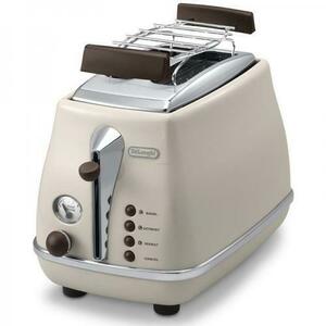 Prajitor paine Delonghi CTOV 2103.BG, 900W, 2 felii (Maro) imagine