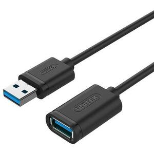 Cablu prelungitor , Unitek , Y C457GBK USB3.0 A tata / A mama , 1.0 m , negru imagine