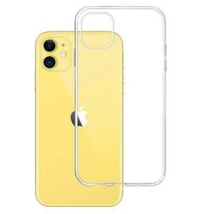Husa de protectie 3MK Clear Case pentru iPhone 11, Transparent imagine