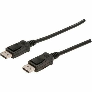 Cablu Assmann AK-340100-100-S, 2 x Displayport tata, 10m, Negru imagine