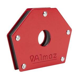 Suport magnetic hexagonal pentru sudura Almaz, AZ-ES037, 12x9x1.6 cm, capacitate ridicare 22.7 kg, metal, mediu imagine