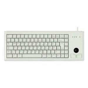 Tastatura CHERRY TAS G84-4400, layout US, TRACKBALL USB (Alb) imagine