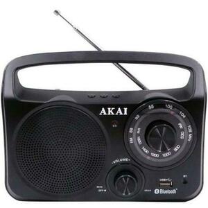 Radio Portabil AKAI APR-85BT, Bluetooth (Negru) imagine