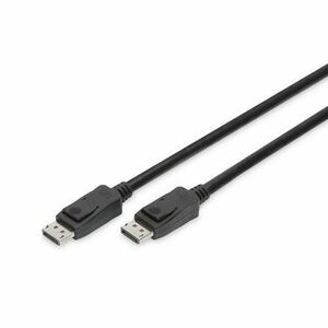 Cablu de conectare Assmann AK-340106-030-S, DisplayPort, 3m, Negru imagine