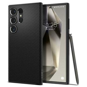 Husa pentru Samsung Galaxy S24 Ultra S928, Spigen, Liquid Air, Neagra imagine
