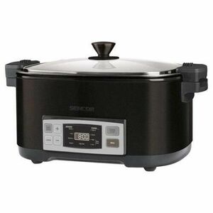 Slow cooker Sencor S-SPR5508BK, 6 L, 1350 W (Negru) imagine