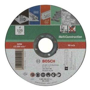 Disc de taiere multimaterial Bosch, 125 x 22.2 x 1 mm imagine