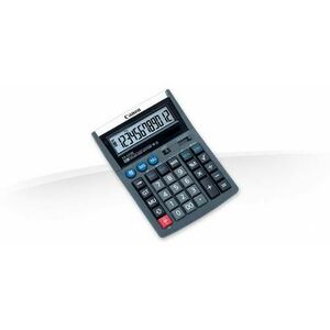 Calculator birou Canon TX-1210E, display LCD, alimentare solara si baterie, conversie Euro-local, tax. imagine