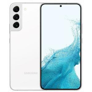 Telefon Mobil Samsung Galaxy S22 Plus, Procesor Exynos 2200 Octa-Core, Dynamic AMOLED 2X 6.6, 8GB RAM, 128GB Flash, Camera Tripla 12 + 50 + 10 MP, Wi-Fi, 5G, Dual SIM, Android (Alb) imagine