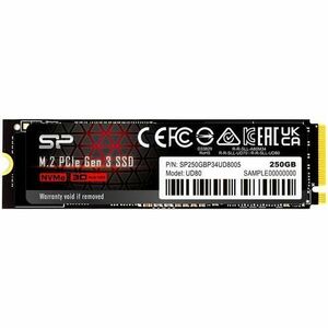 SSD Silicon Power UD80, 250GB, NVMe, M.2 imagine