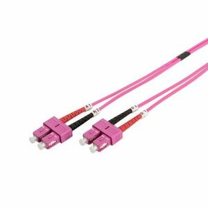 Cablu de retea, Digitus, Fibra optica, 1 m, Multicolor imagine