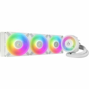 Cooler CPU Arctic Freezer III 360 A-RGB, Racire cu lichid, iluminare aRGB, 3x 120mm, 2000 rpm, PWM (Alb) imagine