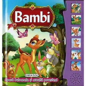 Citeste si asculta Girasol Bambi imagine