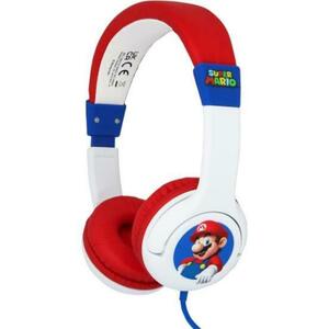 Casti stereo OTL SM1107 Super Mario, Pentru copii, Cu fir (Multicolor) imagine