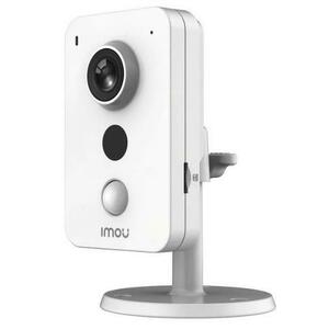 Camera supraveghere video interior IP IMOU IPC-K42P Cube, Wireless, 4 MP, IR 10 m, 2.8 mm, MicroSD, comunicare bidirectionala (Alb) imagine