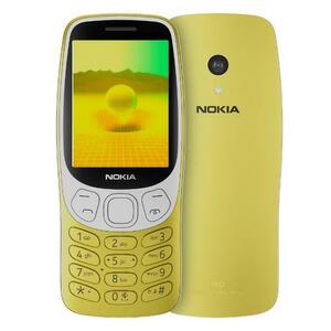 Telefon Mobil Nokia 3210 4G 2024, Ecran TFT 2.4inch, Dual SIM, 4G (Auriu) imagine
