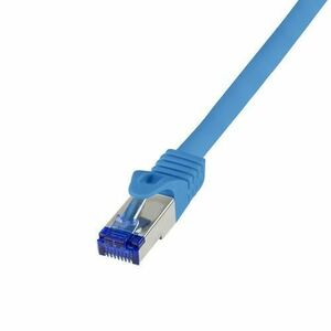 Cablu patch, Logilink, Cat.6A, S/FTP, 10 m, Albastru imagine