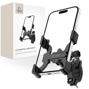 Suport telefon pentru bicicleta Tech-Protect V3, 60x97mm, Negru imagine
