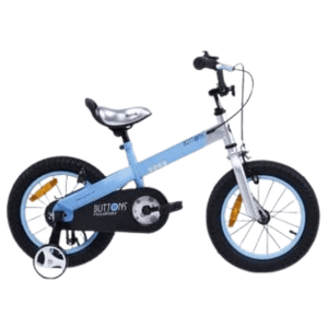 Bicicleta Copii 4-6 ani Royal Baby Matt Button, Roti 16 Inch, Frana fata C-Break, Frana spate Torpedo, Roti Ajutatoare (Albastru) imagine