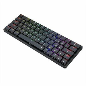 Tastatura Gaming Mecanica Redragon Elise Pro, iluminare RGB, USB Wireless si Bluetooth (Negru) imagine
