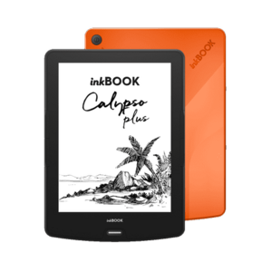 E-Book Reader inkBOOK Calypso Plus, Procesor Quad-core ARM Cortex-A35, Bluetooth, Ecran E-Ink 6inch, 16 GB Flash, Wi-Fi (Portocaliu) imagine