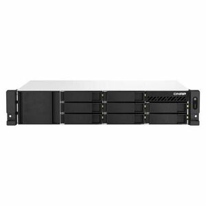 Network Attached Storage Qnap TS-864eU-RP-8G, 8 Bay, 2U, Procesor Intel Celeron N5095, 2.9 GHz, RAM 8 GB DDR4, Surse 2x 300 W imagine