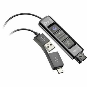 Adaptor interfata Poly DA85-M, USB la QD (Negru) imagine