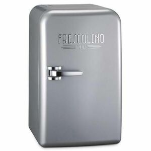 Mini frigider mobil Trisa Frescolino Plus 7798.4700, 17 l, alimentare 220V si auto 12V (Argintiu) imagine