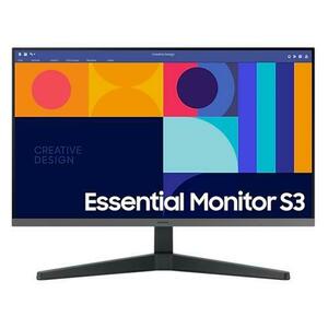 Monitor IPS LED Samsung Essential 27inch LS27C330GAUXEN, Full HD (1920 x 1080), HDMI, DisplayPort, 100 Hz, 4 ms (Negru) imagine