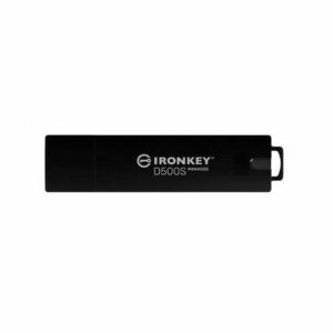 Stick USB Kingston IRONKEY Managed D500SM, 8 GB, USB 3.2 Gen 1 (Negru) imagine