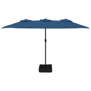 Umbrela de soare cu doua capete vidaXL 362952, 449x245 cm, Albastru imagine