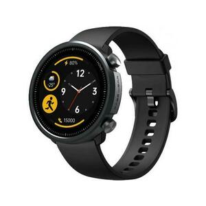 Smartwatch Mibro Watch A1, 1.28inch, IP68, Semi-AMOLED, bratara silicon (Negru) imagine