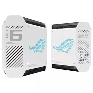 Sistem Wireless Mesh ASUS ROG Rapture GT6 WAN: 1 x 2.5Gigabit WiFi: 802.11ax White 2pack imagine