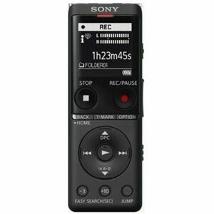 Reportofon Sony ICD-UX570B, Microfon stereo, MP3, USB, Slot microSD, 4GB, Negru imagine