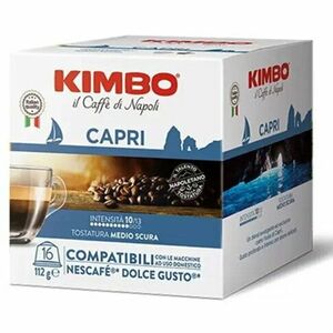 Cafea capsule compatibile Dolce Gusto Kimbo Capri, 16x7g imagine