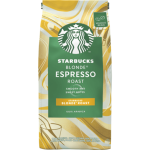 Cafea boabe Starbucks Blonde Espresso Roast, 200g imagine