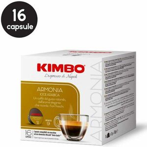 Cafea capsule compatibile Dolce Gusto Kimbo Barista, 16x7g imagine